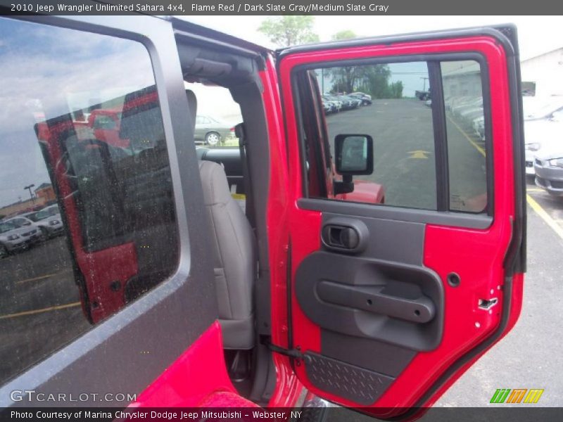 Flame Red / Dark Slate Gray/Medium Slate Gray 2010 Jeep Wrangler Unlimited Sahara 4x4