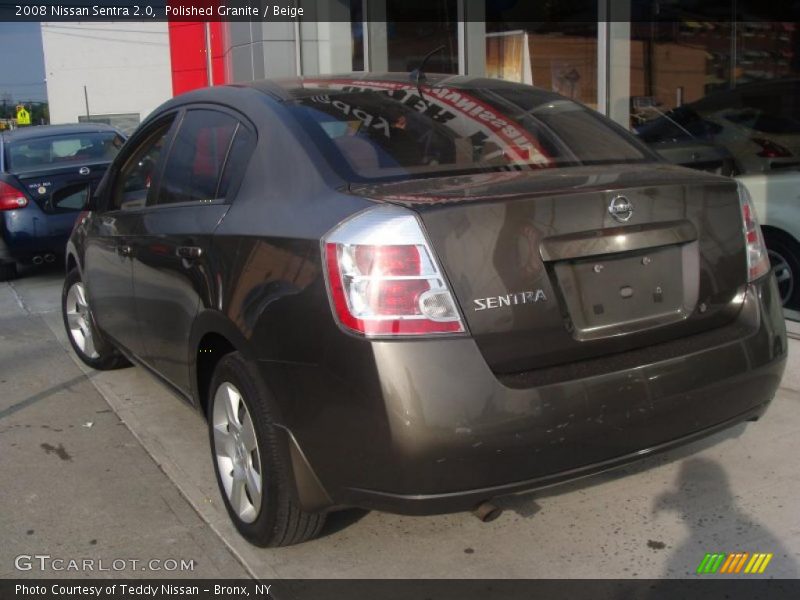 Polished Granite / Beige 2008 Nissan Sentra 2.0