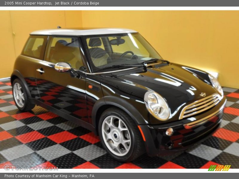 Jet Black / Cordoba Beige 2005 Mini Cooper Hardtop