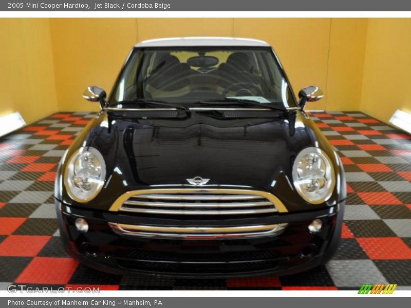 Jet Black / Cordoba Beige 2005 Mini Cooper Hardtop