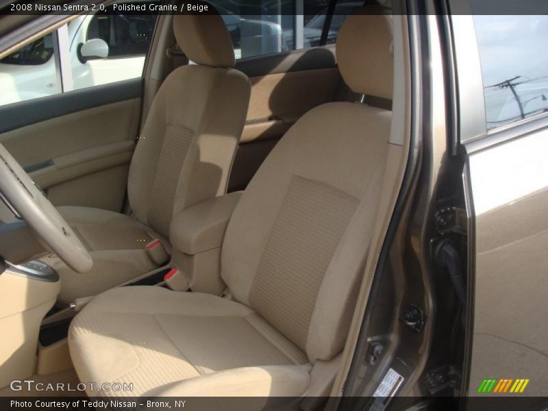 Polished Granite / Beige 2008 Nissan Sentra 2.0