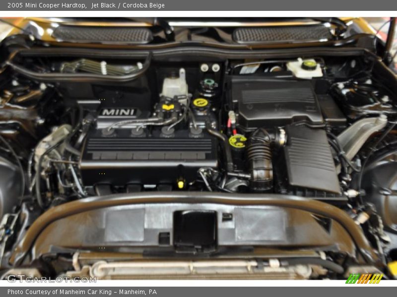 Jet Black / Cordoba Beige 2005 Mini Cooper Hardtop