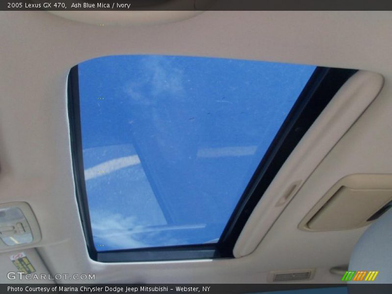 Ash Blue Mica / Ivory 2005 Lexus GX 470