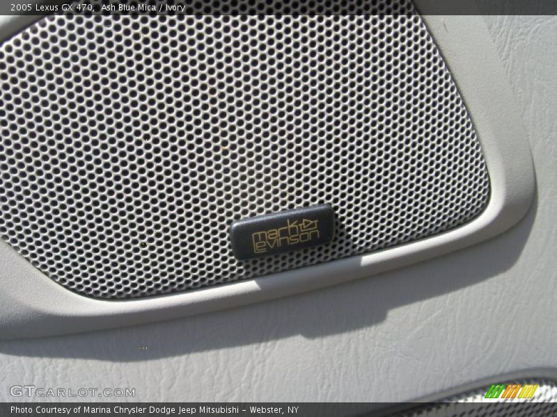 Ash Blue Mica / Ivory 2005 Lexus GX 470