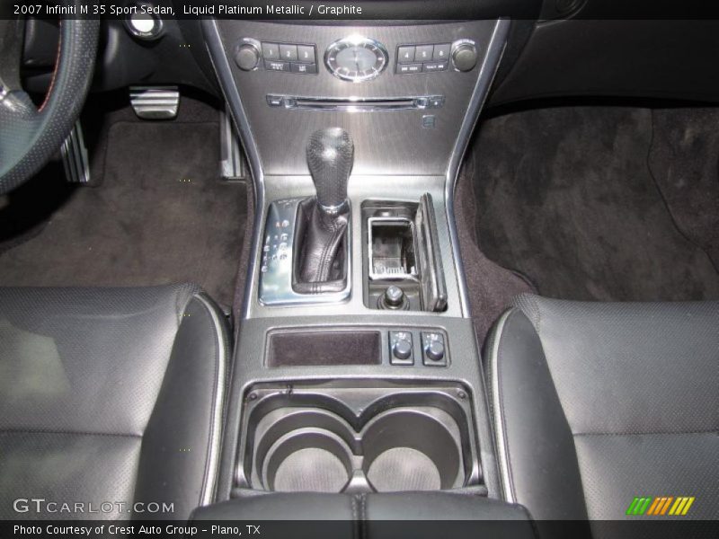 Liquid Platinum Metallic / Graphite 2007 Infiniti M 35 Sport Sedan