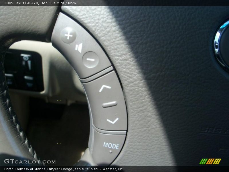 Ash Blue Mica / Ivory 2005 Lexus GX 470