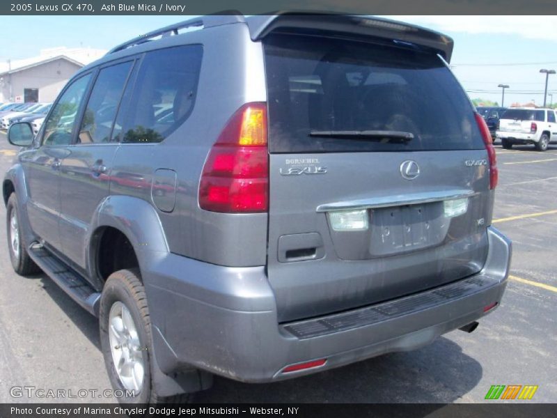 Ash Blue Mica / Ivory 2005 Lexus GX 470