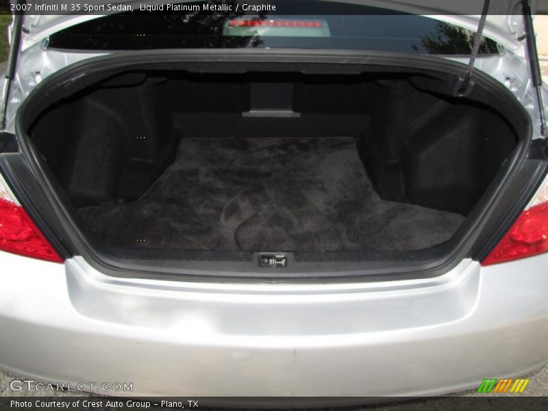Liquid Platinum Metallic / Graphite 2007 Infiniti M 35 Sport Sedan