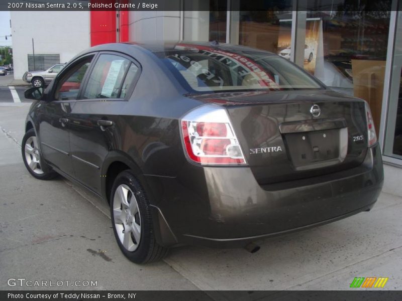 Polished Granite / Beige 2007 Nissan Sentra 2.0 S