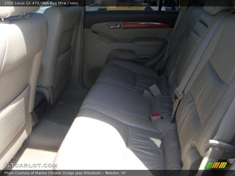 Ash Blue Mica / Ivory 2005 Lexus GX 470