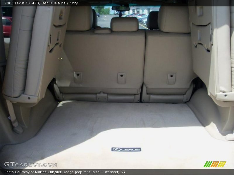Ash Blue Mica / Ivory 2005 Lexus GX 470