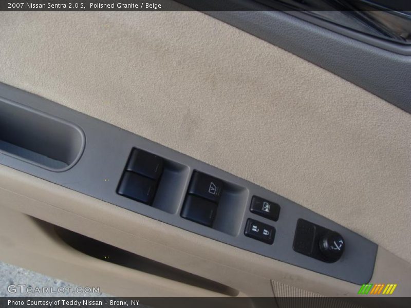 Polished Granite / Beige 2007 Nissan Sentra 2.0 S
