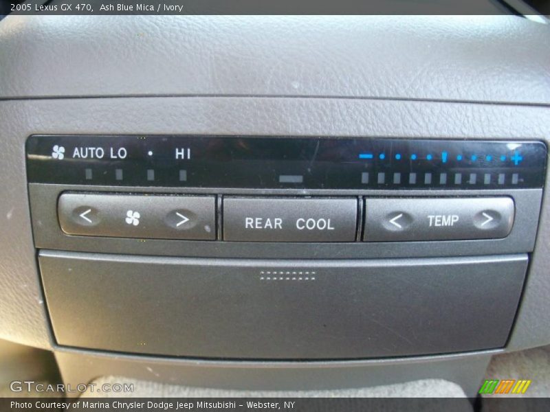 Ash Blue Mica / Ivory 2005 Lexus GX 470