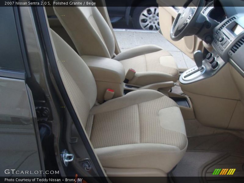 Polished Granite / Beige 2007 Nissan Sentra 2.0 S