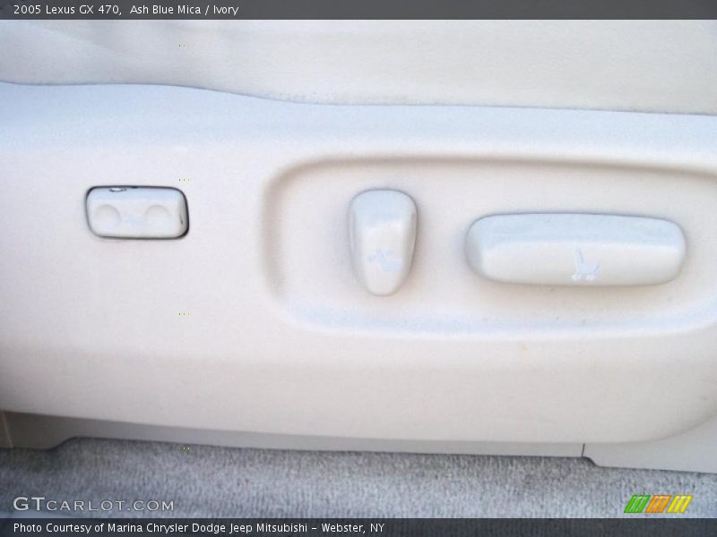 Ash Blue Mica / Ivory 2005 Lexus GX 470