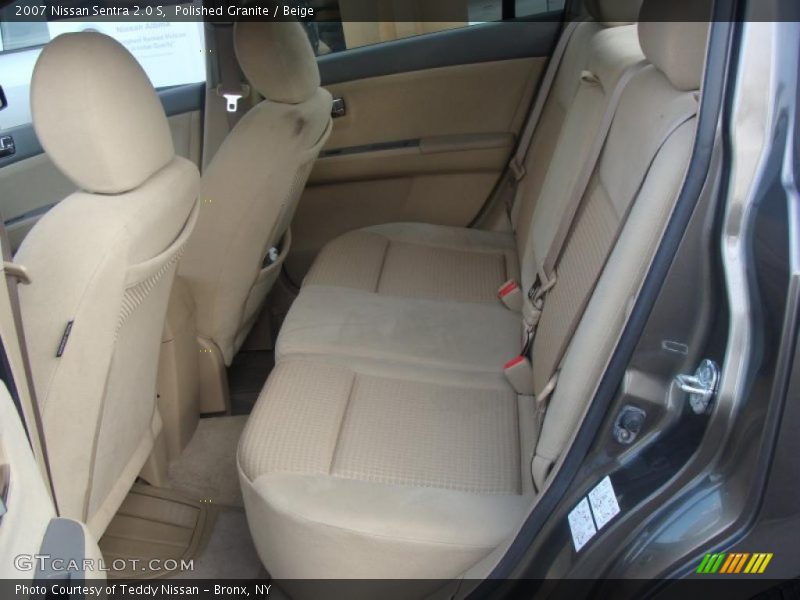 Polished Granite / Beige 2007 Nissan Sentra 2.0 S