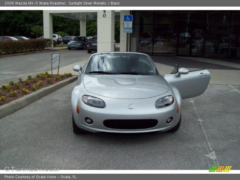 Sunlight Silver Metallic / Black 2006 Mazda MX-5 Miata Roadster
