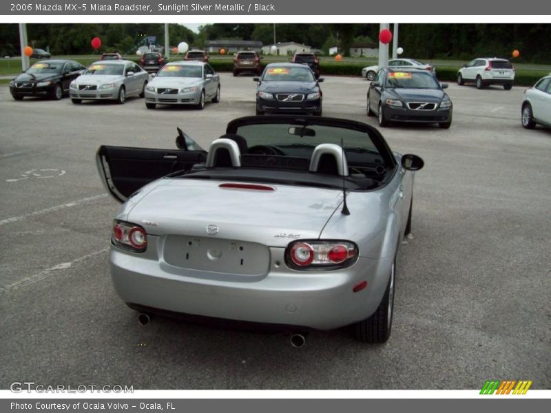 Sunlight Silver Metallic / Black 2006 Mazda MX-5 Miata Roadster
