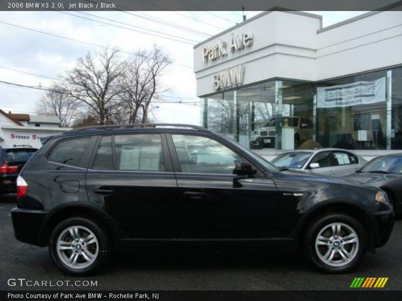 Jet Black / Black 2006 BMW X3 3.0i