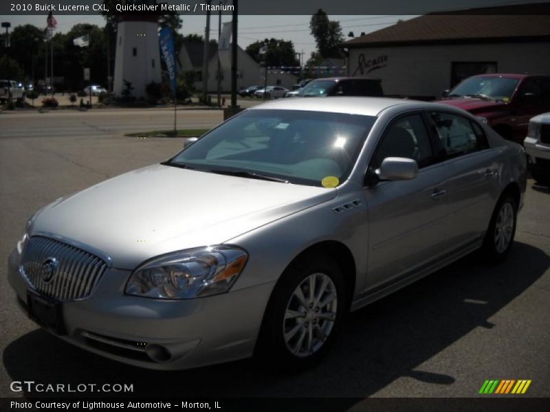 Quicksilver Metallic / Titanium 2010 Buick Lucerne CXL