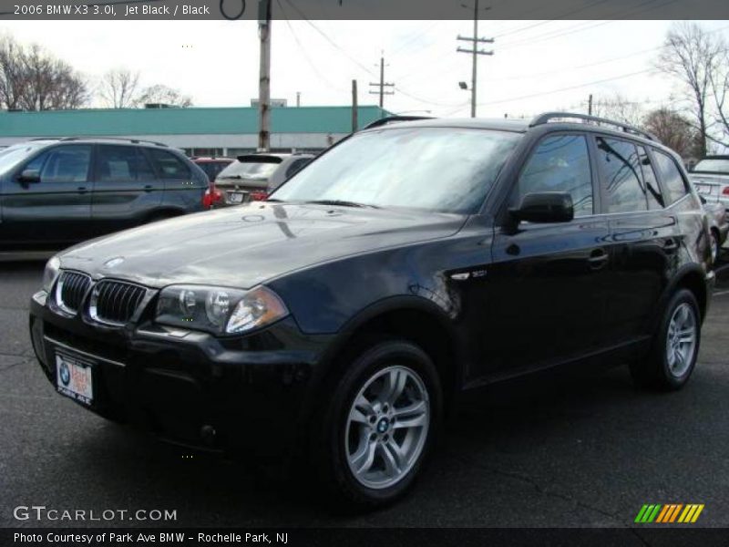 Jet Black / Black 2006 BMW X3 3.0i