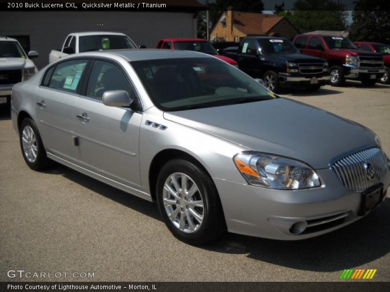 Quicksilver Metallic / Titanium 2010 Buick Lucerne CXL