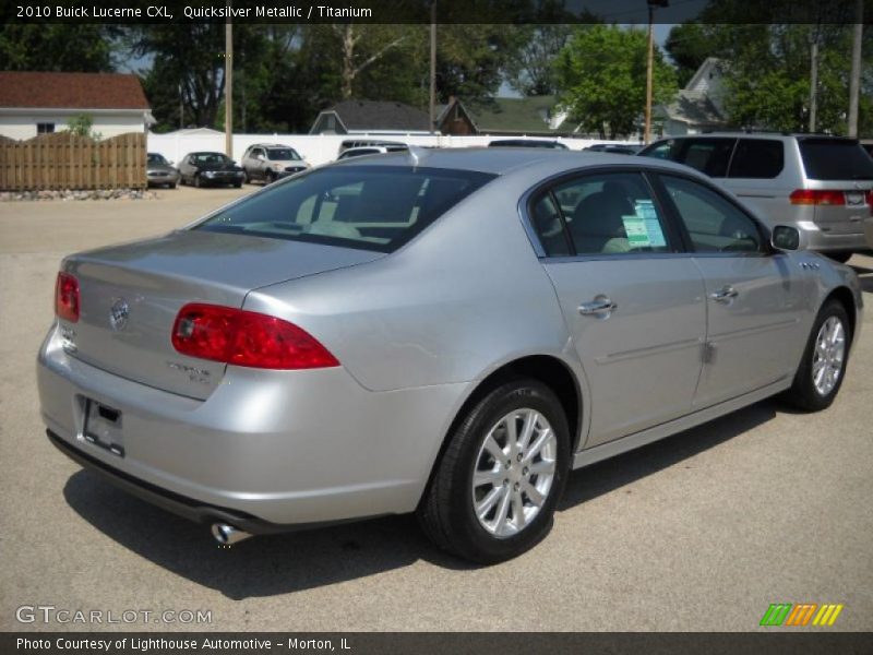 Quicksilver Metallic / Titanium 2010 Buick Lucerne CXL