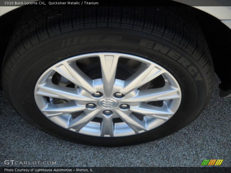 Quicksilver Metallic / Titanium 2010 Buick Lucerne CXL