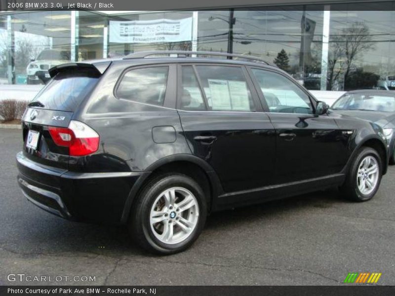 Jet Black / Black 2006 BMW X3 3.0i