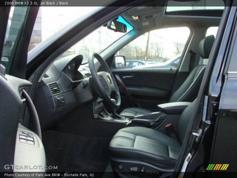 Jet Black / Black 2006 BMW X3 3.0i