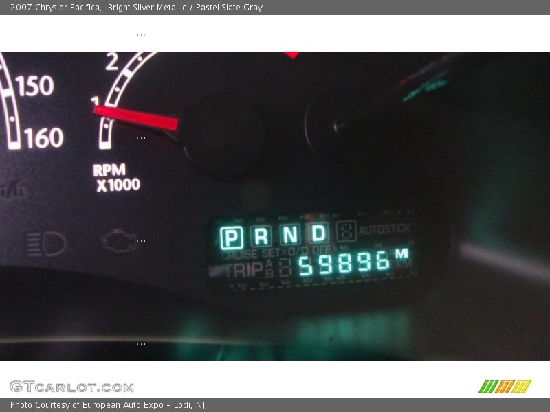 Bright Silver Metallic / Pastel Slate Gray 2007 Chrysler Pacifica