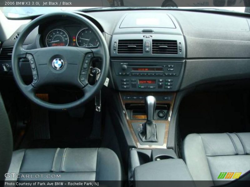 Jet Black / Black 2006 BMW X3 3.0i
