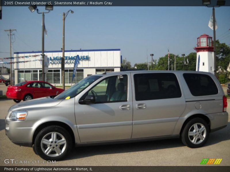 Silverstone Metallic / Medium Gray 2005 Chevrolet Uplander LS