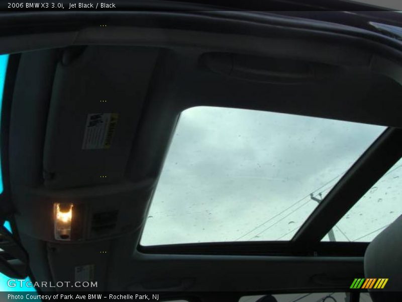 Jet Black / Black 2006 BMW X3 3.0i