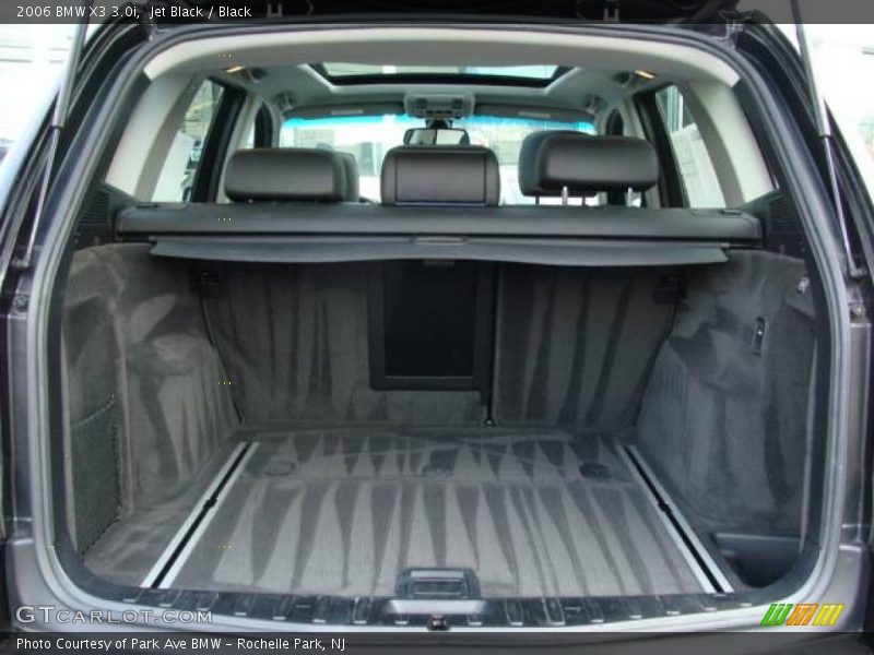 Jet Black / Black 2006 BMW X3 3.0i