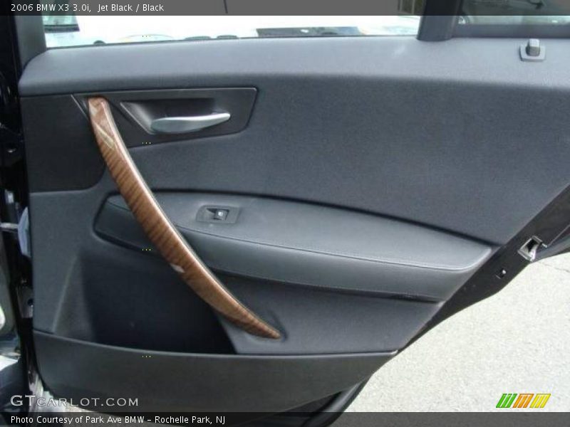 Jet Black / Black 2006 BMW X3 3.0i