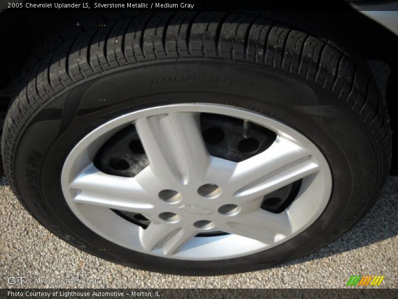 Silverstone Metallic / Medium Gray 2005 Chevrolet Uplander LS