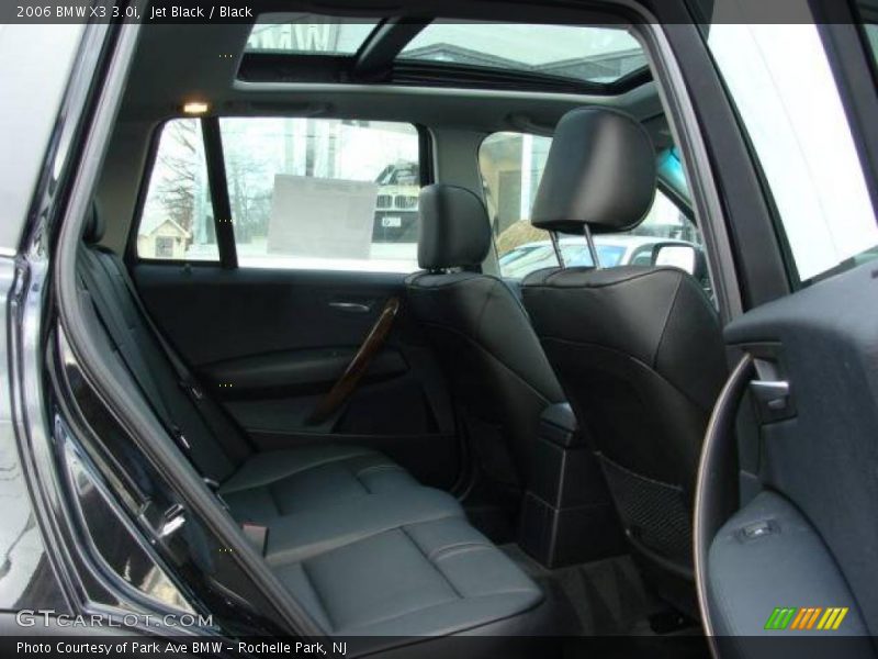 Jet Black / Black 2006 BMW X3 3.0i