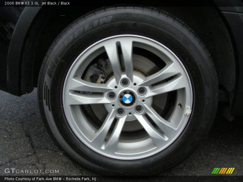 Jet Black / Black 2006 BMW X3 3.0i