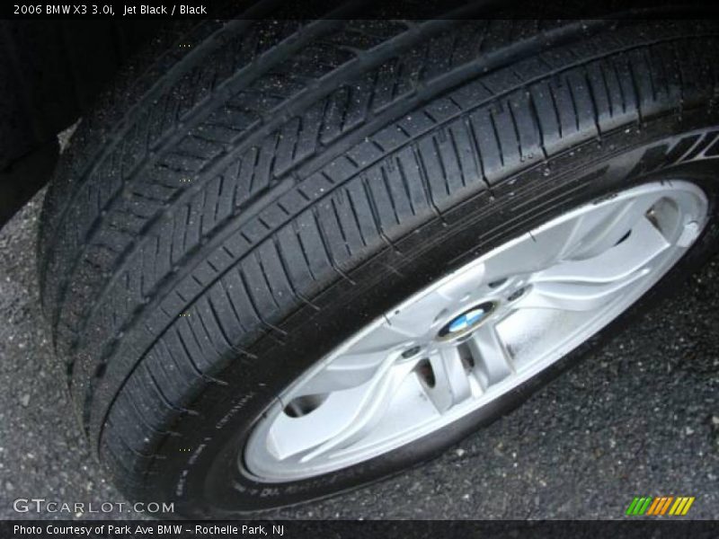 Jet Black / Black 2006 BMW X3 3.0i