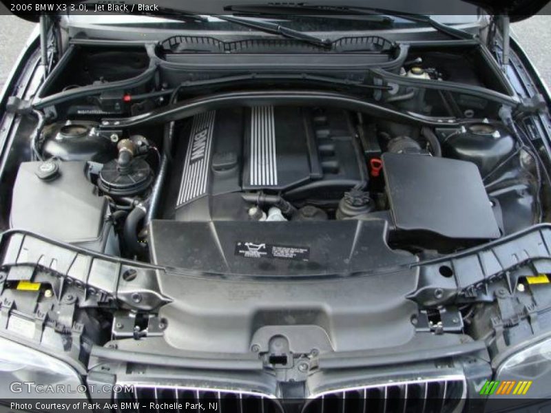 Jet Black / Black 2006 BMW X3 3.0i