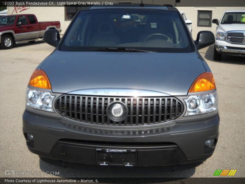 Light Spiral Gray Metallic / Gray 2003 Buick Rendezvous CX