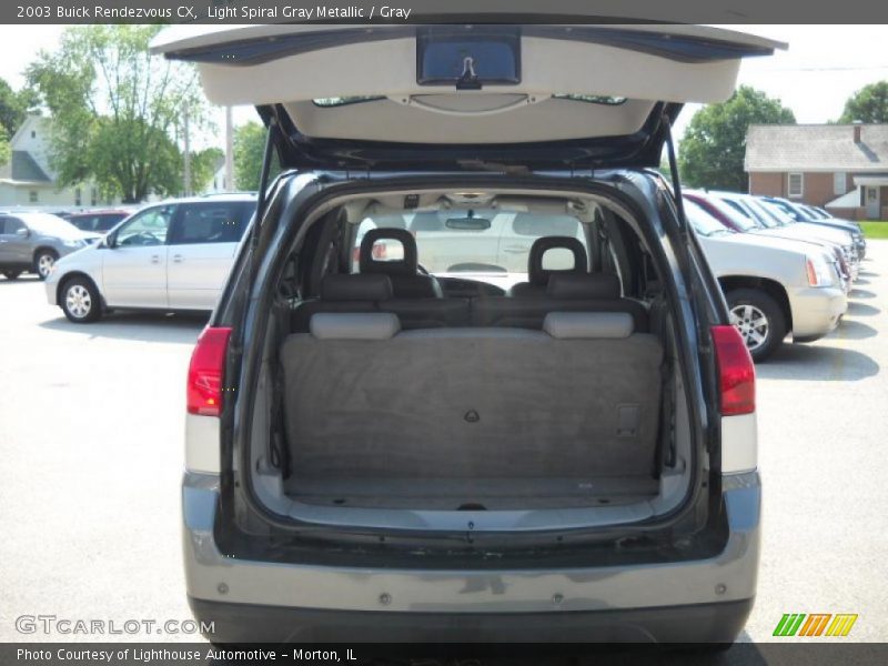 Light Spiral Gray Metallic / Gray 2003 Buick Rendezvous CX