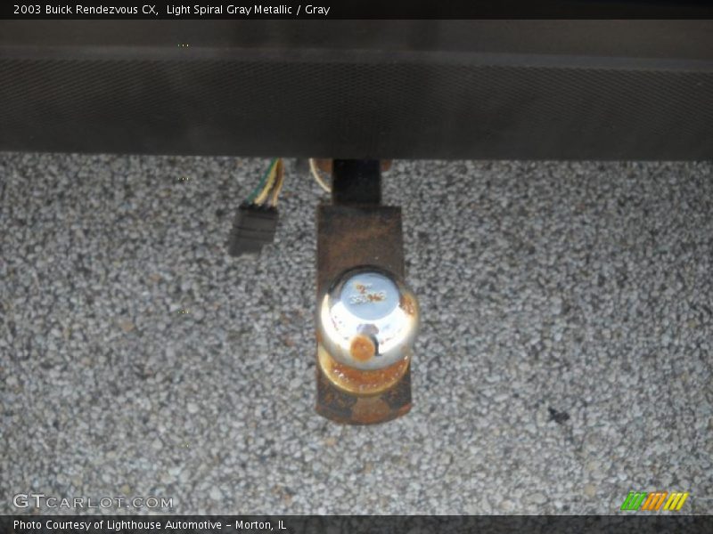 Light Spiral Gray Metallic / Gray 2003 Buick Rendezvous CX