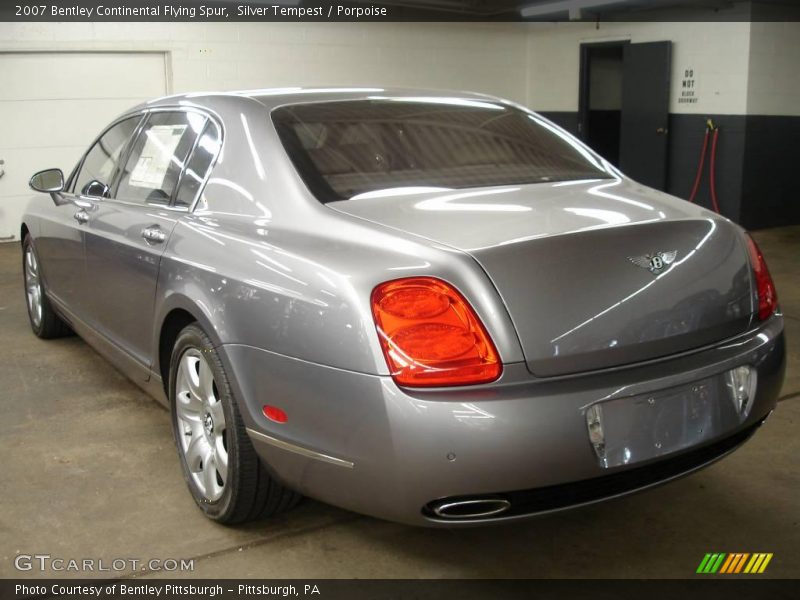Silver Tempest / Porpoise 2007 Bentley Continental Flying Spur