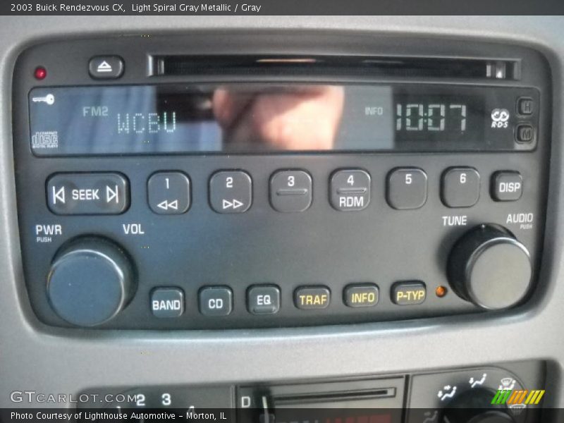 Light Spiral Gray Metallic / Gray 2003 Buick Rendezvous CX
