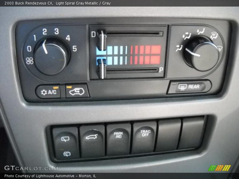 Light Spiral Gray Metallic / Gray 2003 Buick Rendezvous CX