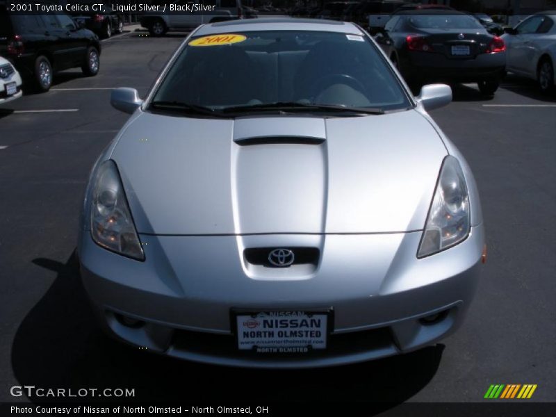 Liquid Silver / Black/Silver 2001 Toyota Celica GT