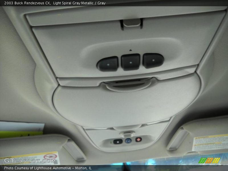 Light Spiral Gray Metallic / Gray 2003 Buick Rendezvous CX