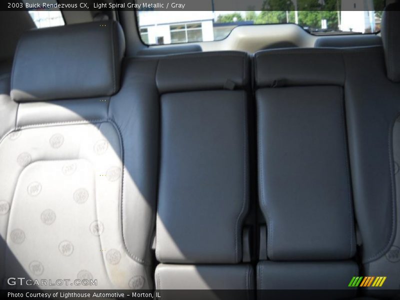 Light Spiral Gray Metallic / Gray 2003 Buick Rendezvous CX